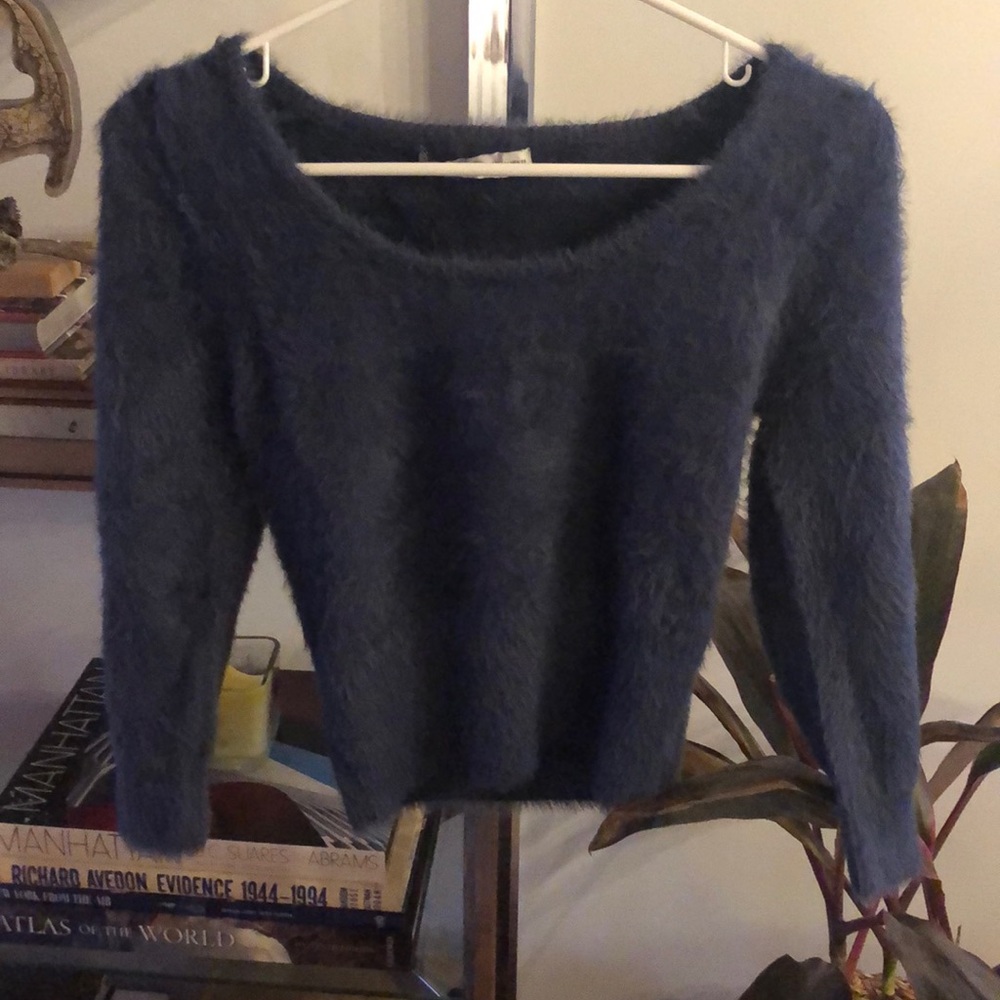 Blue sweater